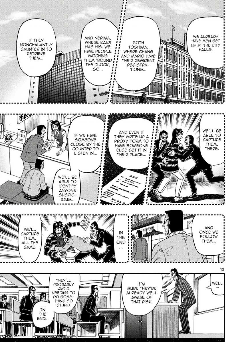 Tobaku Datenroku Kaiji - One Poker Hen - Chapter 289: Manhunt