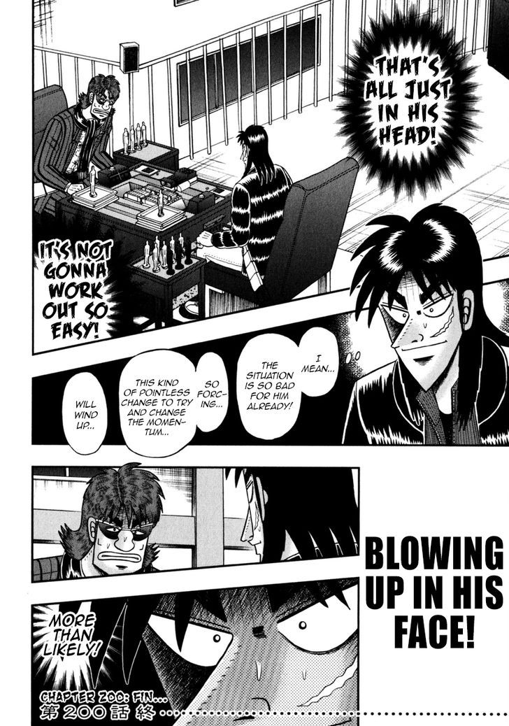 Tobaku Datenroku Kaiji - One Poker Hen - Chapter 200