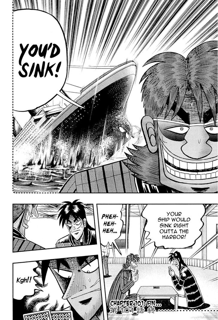 Tobaku Datenroku Kaiji - One Poker Hen - Chapter 101 : Two Cards