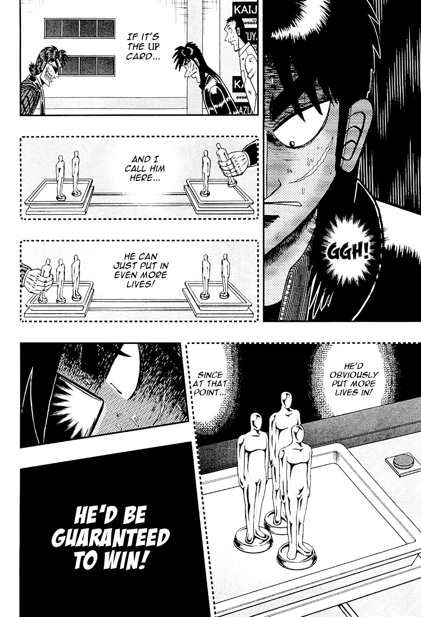 Tobaku Datenroku Kaiji - One Poker Hen - Chapter 128 : Bitterness