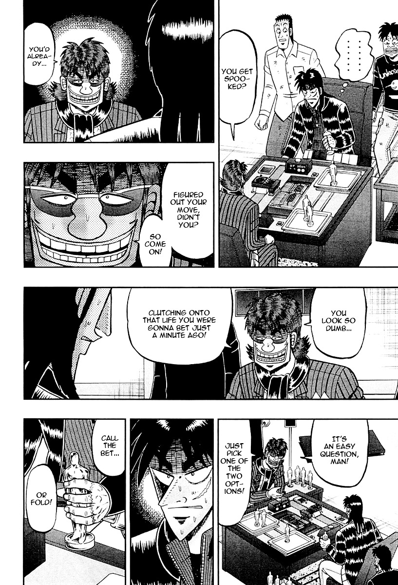 Tobaku Datenroku Kaiji - One Poker Hen - Chapter 128 : Bitterness