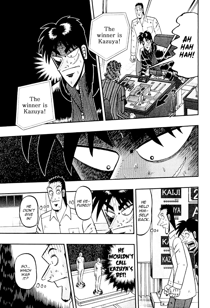 Tobaku Datenroku Kaiji - One Poker Hen - Chapter 128 : Bitterness