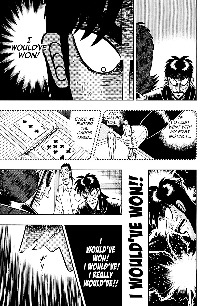 Tobaku Datenroku Kaiji - One Poker Hen - Chapter 128 : Bitterness