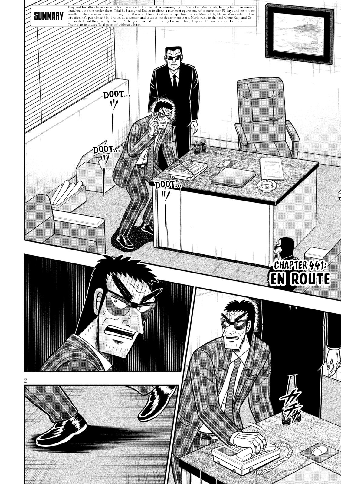 Tobaku Datenroku Kaiji - One Poker Hen - Chapter 441: En Route