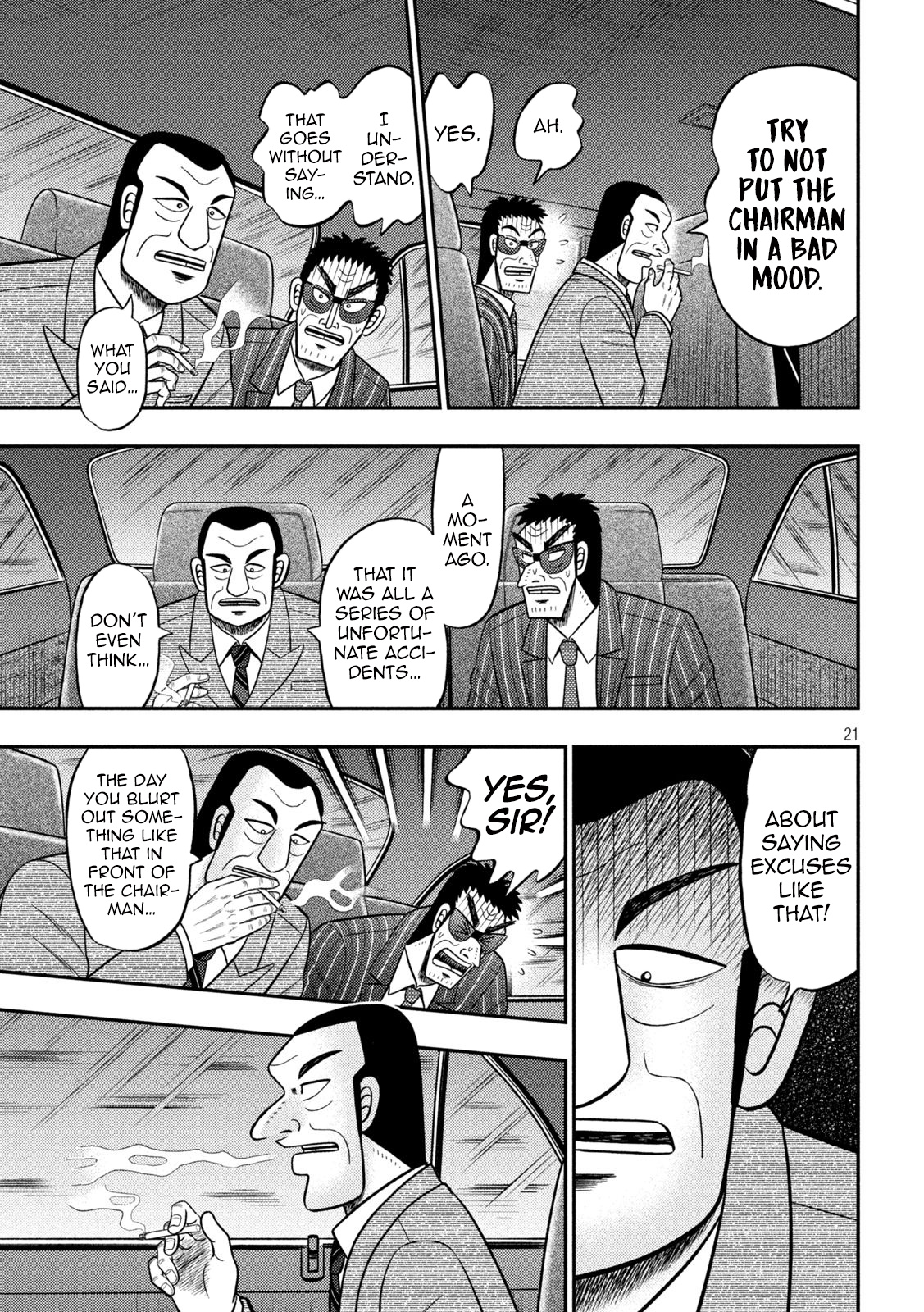 Tobaku Datenroku Kaiji - One Poker Hen - Chapter 441: En Route