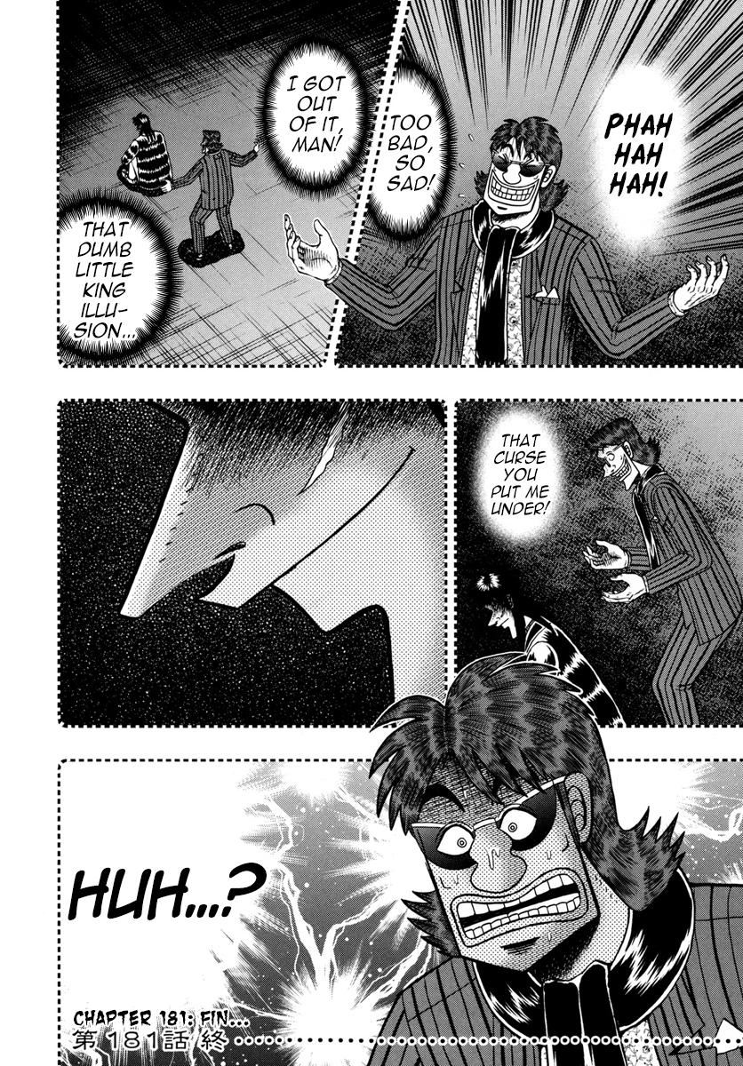 Tobaku Datenroku Kaiji - One Poker Hen - Chapter 181