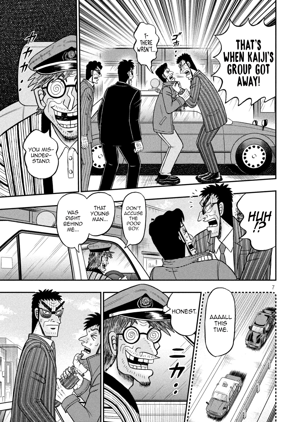 Tobaku Datenroku Kaiji - One Poker Hen - Chapter 436: On Duty