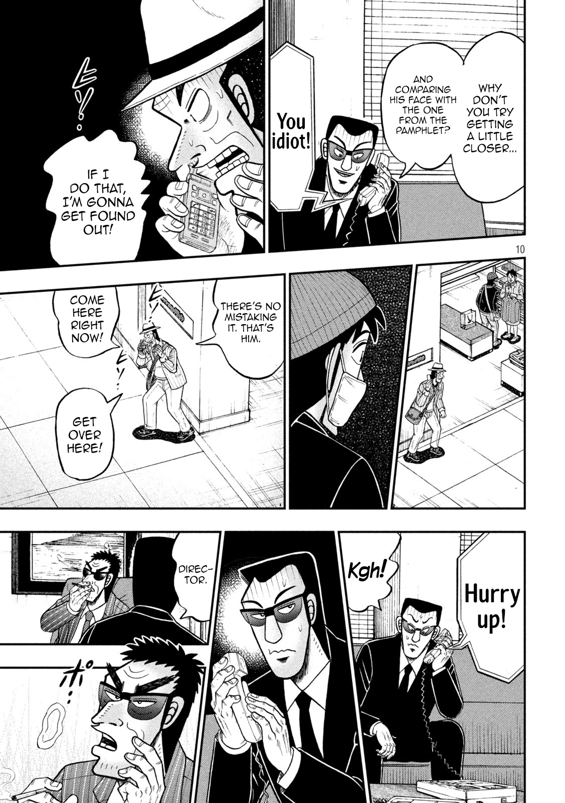 Tobaku Datenroku Kaiji - One Poker Hen - Chapter 400: Surveillance