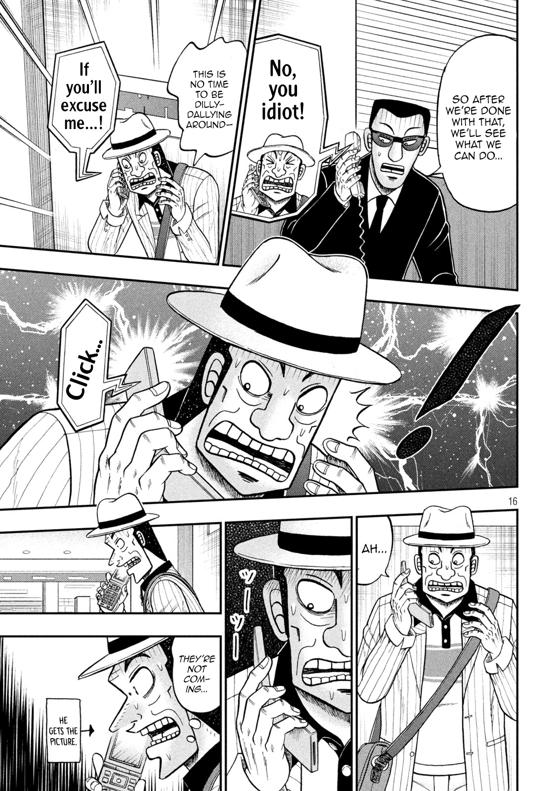 Tobaku Datenroku Kaiji - One Poker Hen - Chapter 400: Surveillance