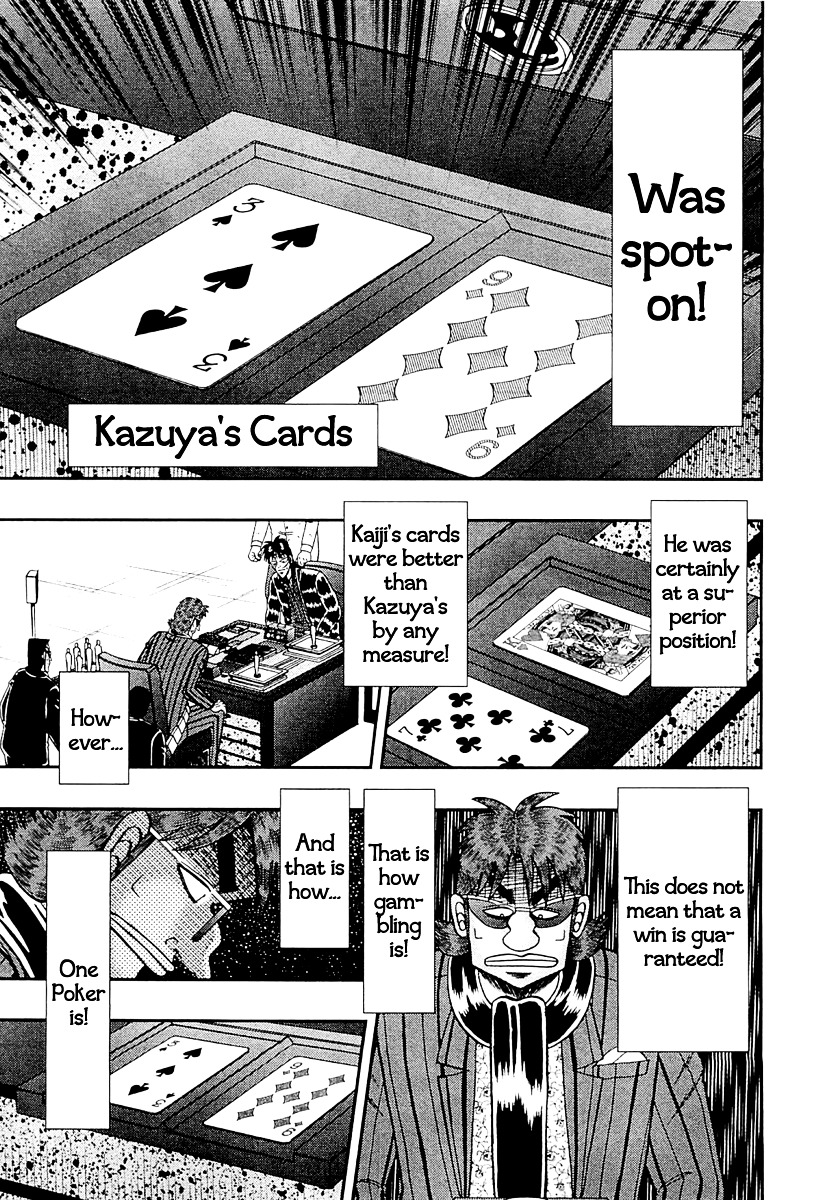 Tobaku Datenroku Kaiji - One Poker Hen - Chapter 124 : Worry