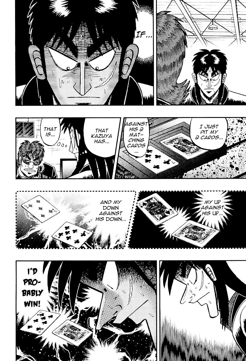 Tobaku Datenroku Kaiji - One Poker Hen - Chapter 124 : Worry