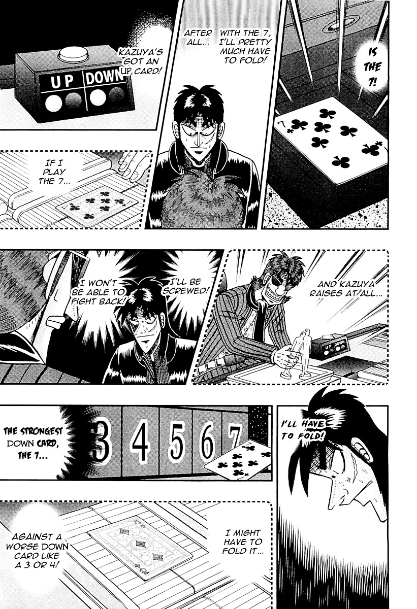 Tobaku Datenroku Kaiji - One Poker Hen - Chapter 124 : Worry