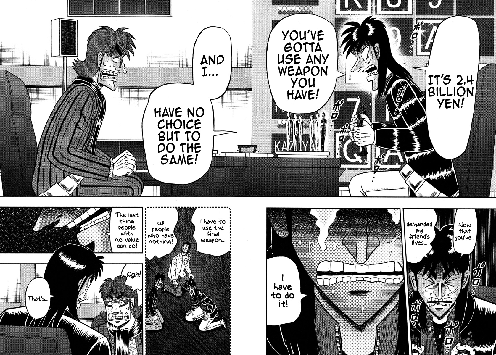 Tobaku Datenroku Kaiji - One Poker Hen - Chapter 238