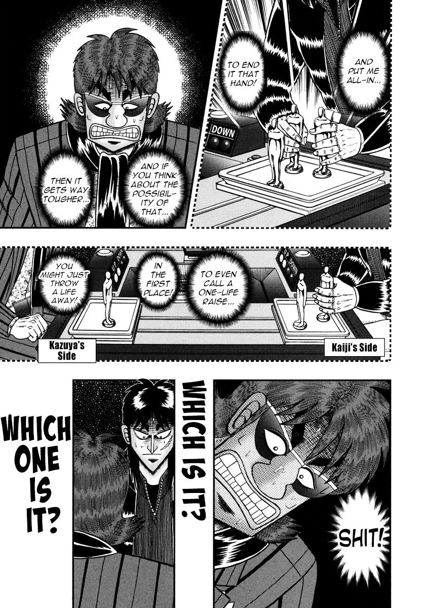 Tobaku Datenroku Kaiji - One Poker Hen - Chapter 187 : Anguish