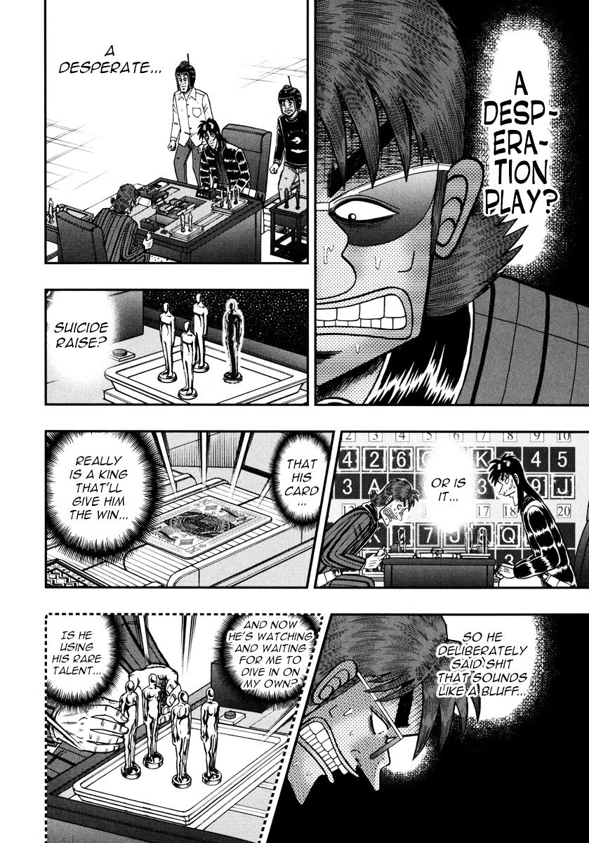 Tobaku Datenroku Kaiji - One Poker Hen - Chapter 187 : Anguish