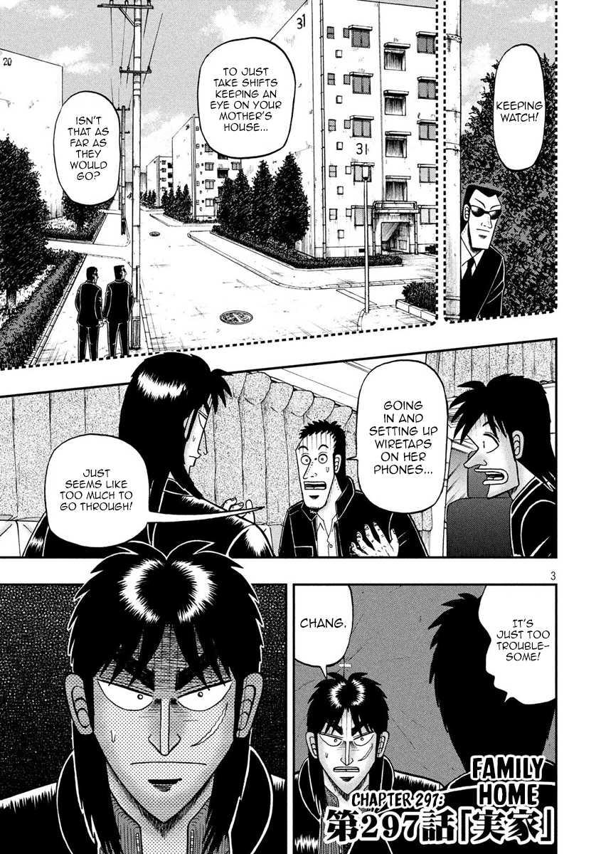 Tobaku Datenroku Kaiji - One Poker Hen - Chapter 297: Family Home