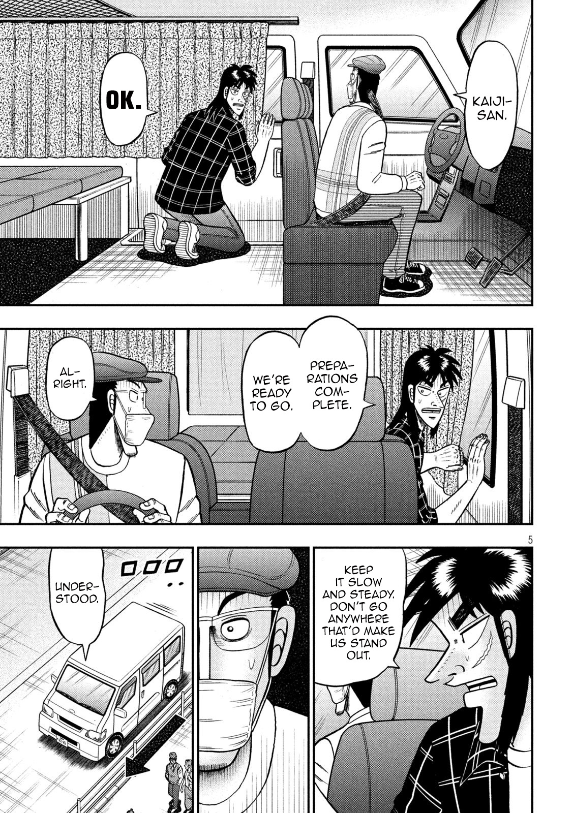 Tobaku Datenroku Kaiji - One Poker Hen - Chapter 416: Reconnaissance