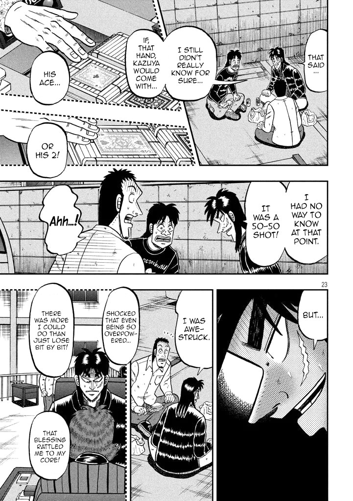 Tobaku Datenroku Kaiji - One Poker Hen - Chapter 263: Blessing