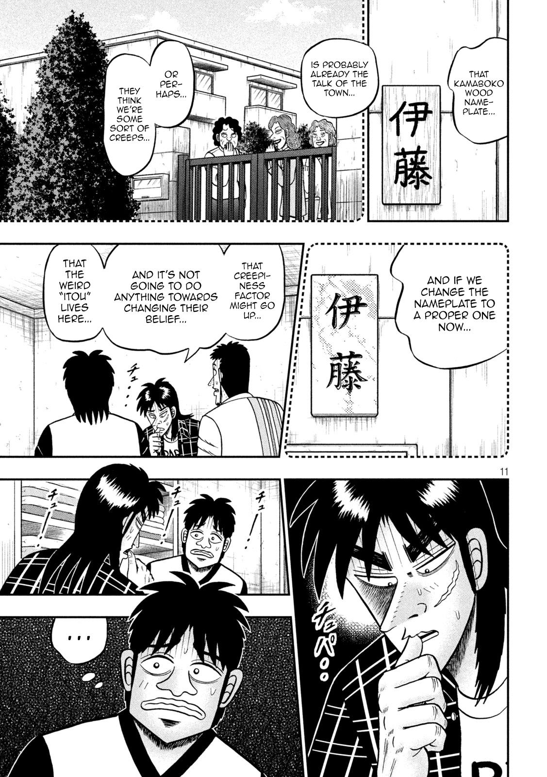 Tobaku Datenroku Kaiji - One Poker Hen - Chapter 452: Woodchips