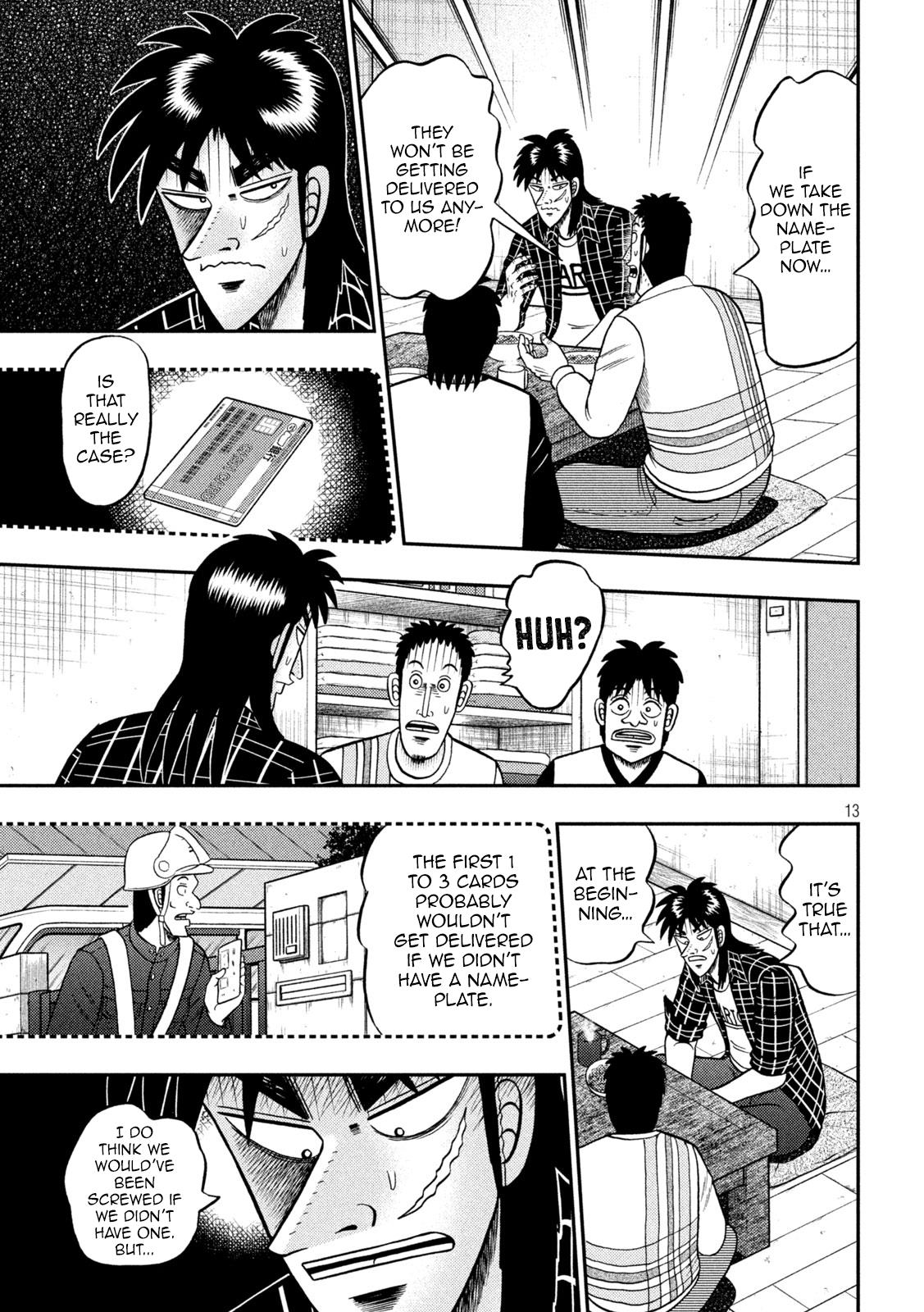 Tobaku Datenroku Kaiji - One Poker Hen - Chapter 452: Woodchips