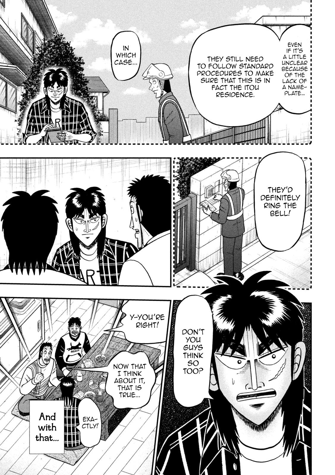 Tobaku Datenroku Kaiji - One Poker Hen - Chapter 452: Woodchips