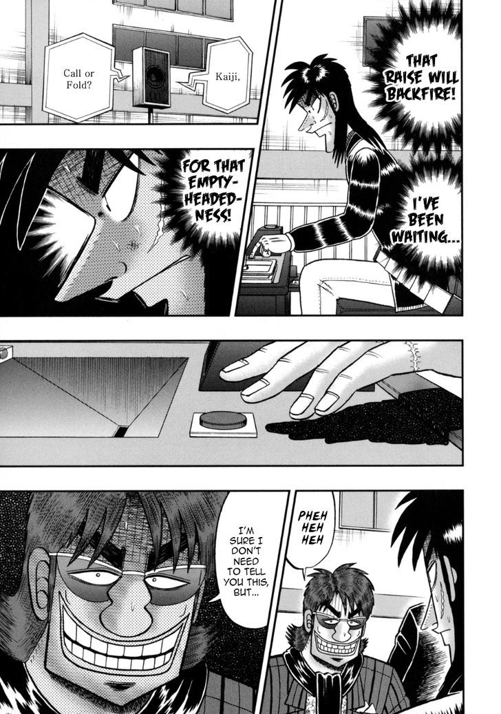 Tobaku Datenroku Kaiji - One Poker Hen - Chapter 136 : Decisive