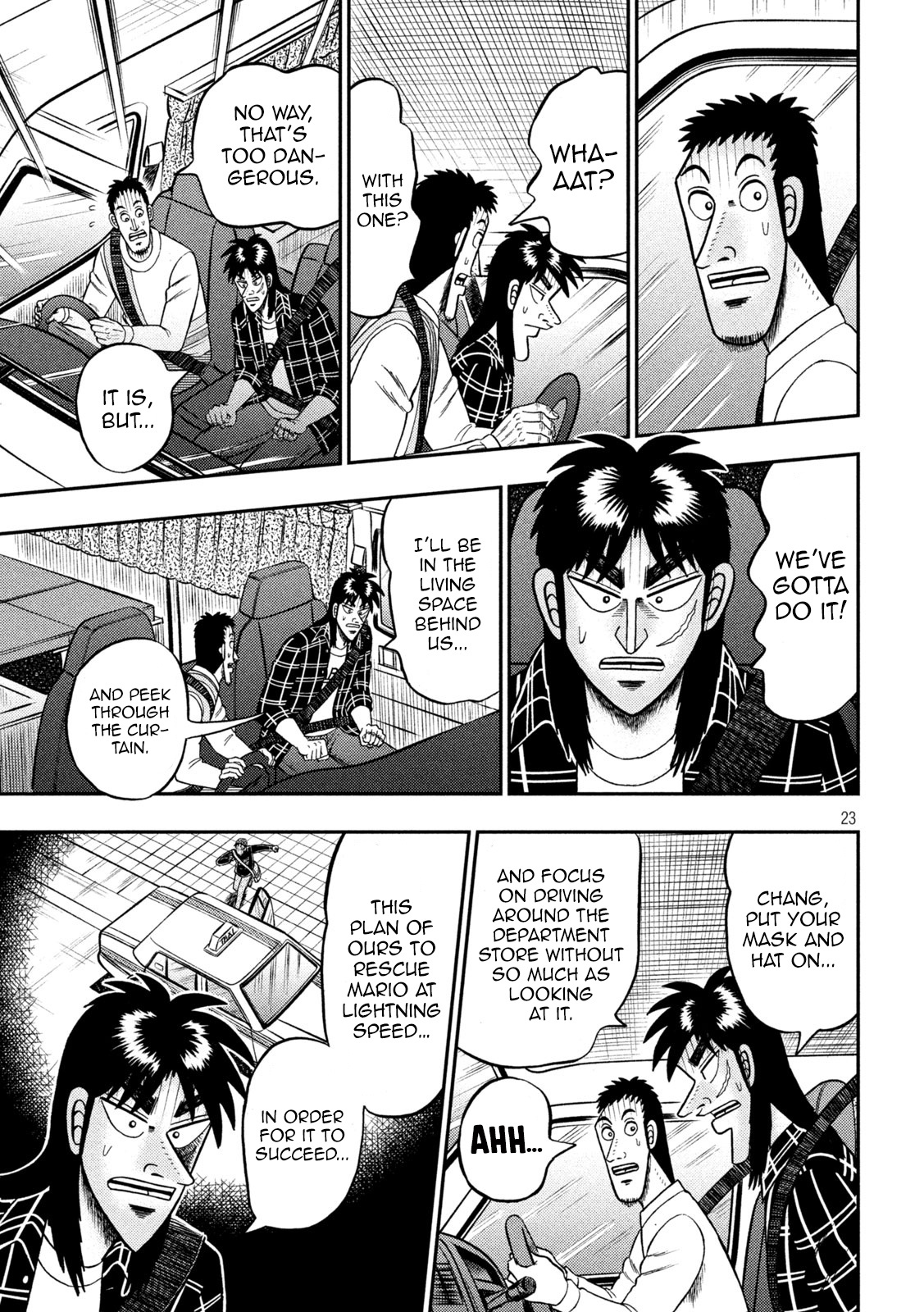 Tobaku Datenroku Kaiji - One Poker Hen - Chapter 415: Intersecting