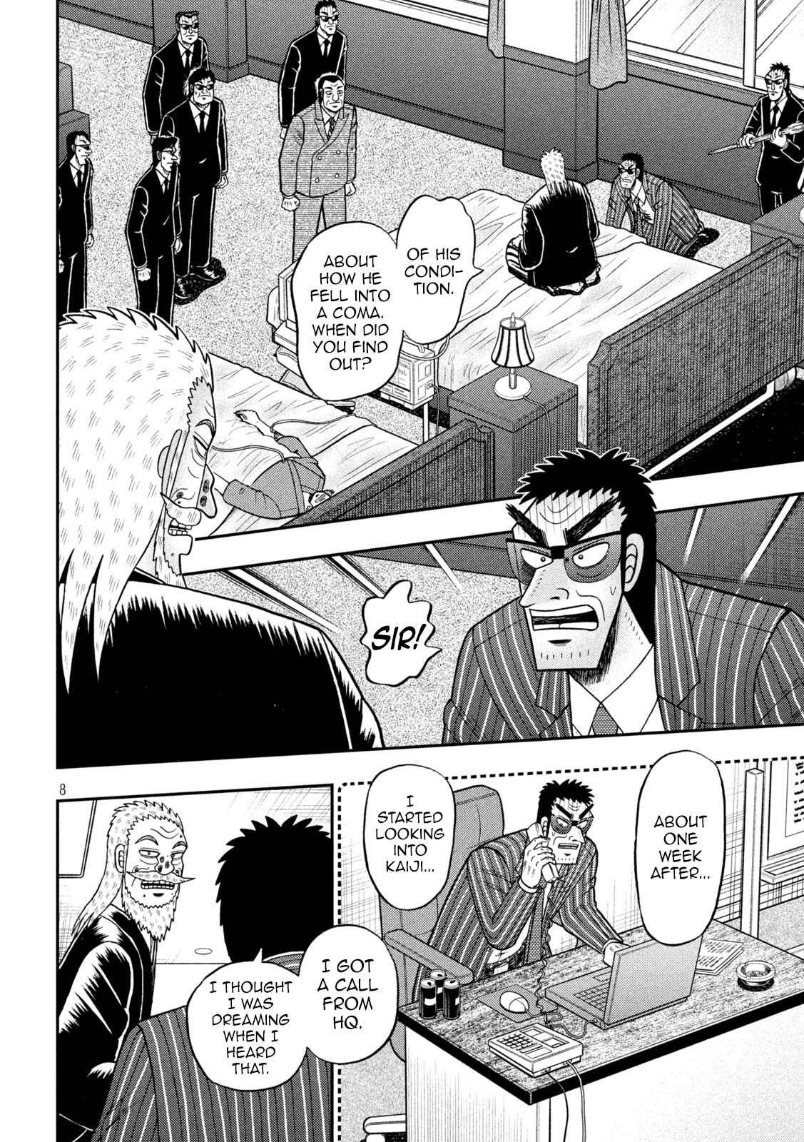 Tobaku Datenroku Kaiji - One Poker Hen - Chapter 446: Cornered Bird