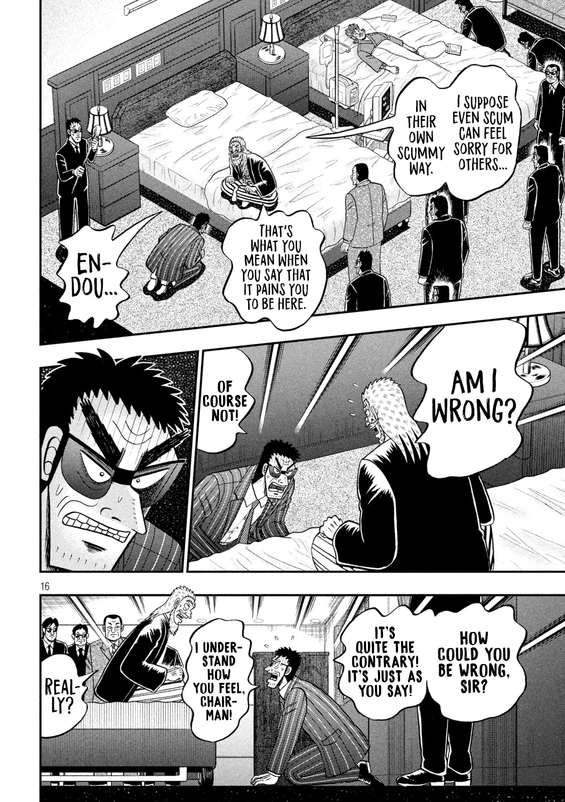 Tobaku Datenroku Kaiji - One Poker Hen - Chapter 446: Cornered Bird