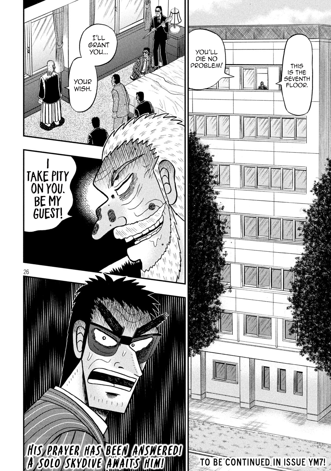 Tobaku Datenroku Kaiji - One Poker Hen - Chapter 446: Cornered Bird