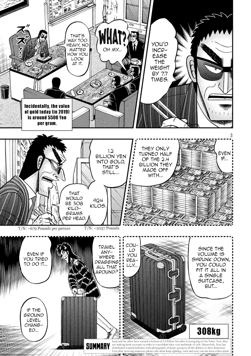 Tobaku Datenroku Kaiji - One Poker Hen - Chapter 331: Surprise