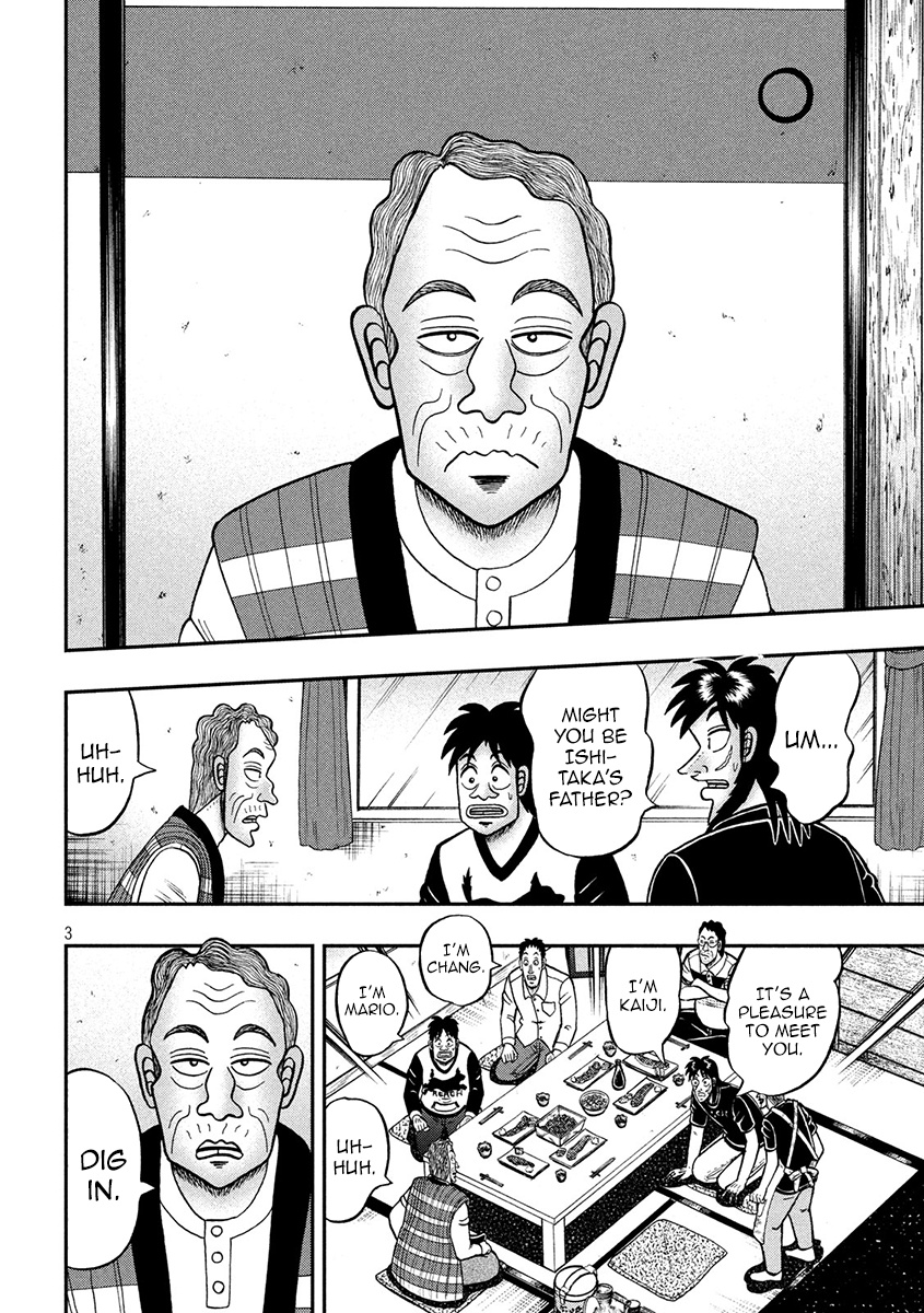 Tobaku Datenroku Kaiji - One Poker Hen - Chapter 369: Breakfast