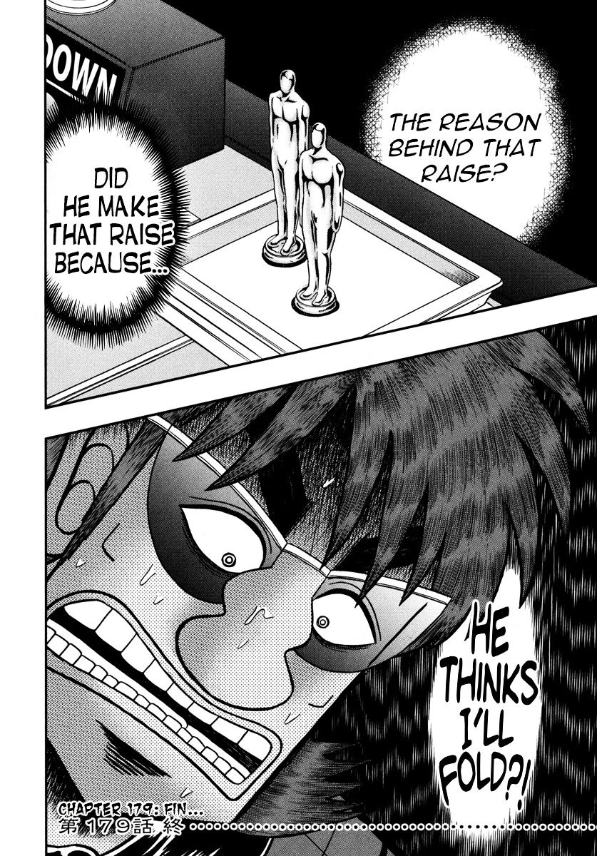 Tobaku Datenroku Kaiji - One Poker Hen - Chapter 179