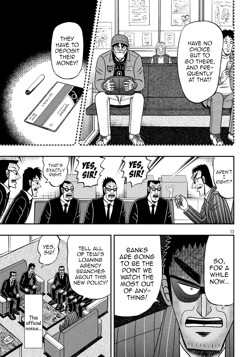 Tobaku Datenroku Kaiji - One Poker Hen - Chapter 329: Notice