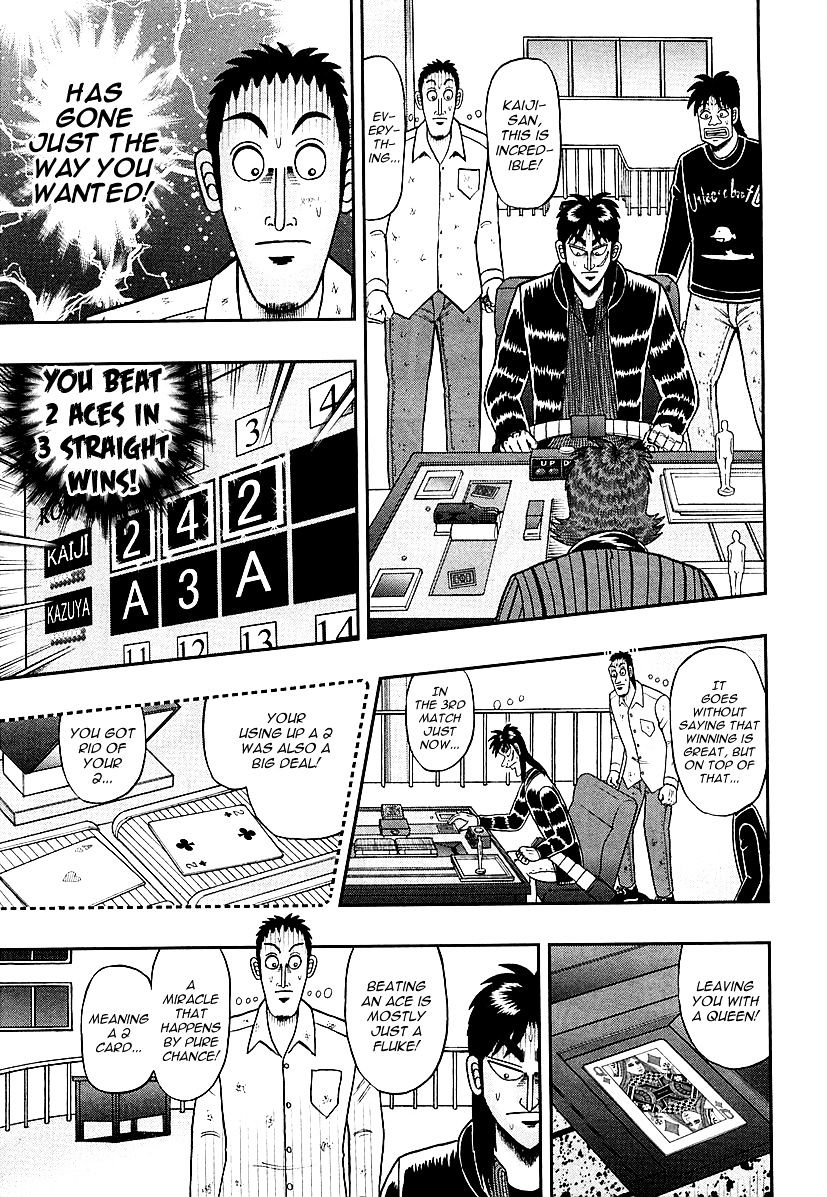 Tobaku Datenroku Kaiji - One Poker Hen - Chapter 114 : Fierce Attack