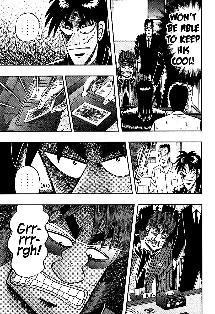 Tobaku Datenroku Kaiji - One Poker Hen - Chapter 114 : Fierce Attack