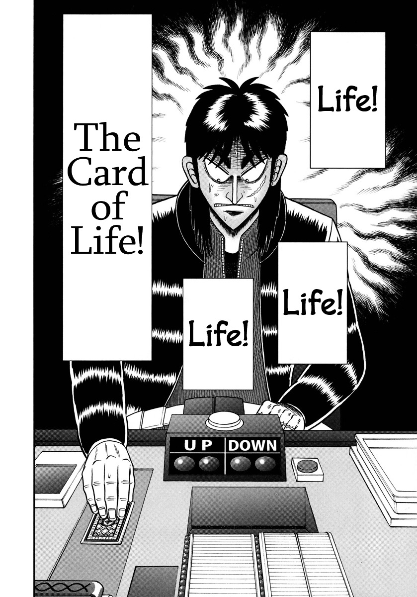 Tobaku Datenroku Kaiji - One Poker Hen - Chapter 157 : Card Of Fate