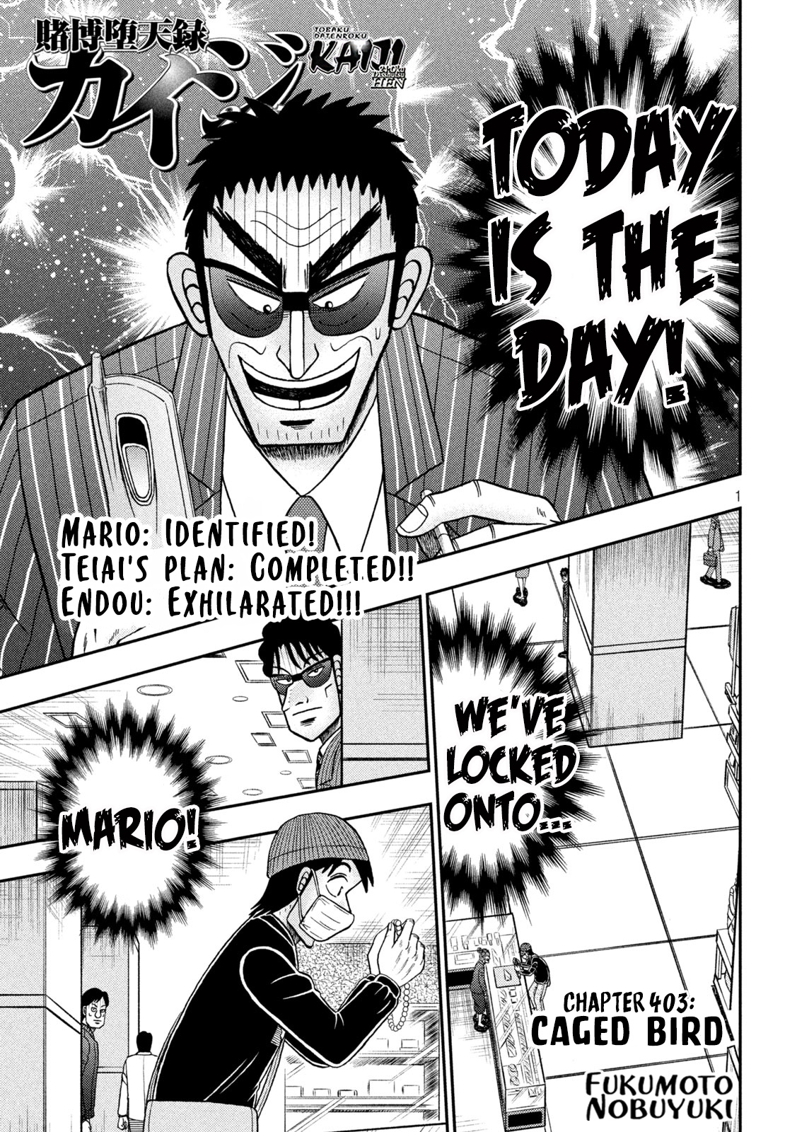 Tobaku Datenroku Kaiji - One Poker Hen - Chapter 403: Caged Bird