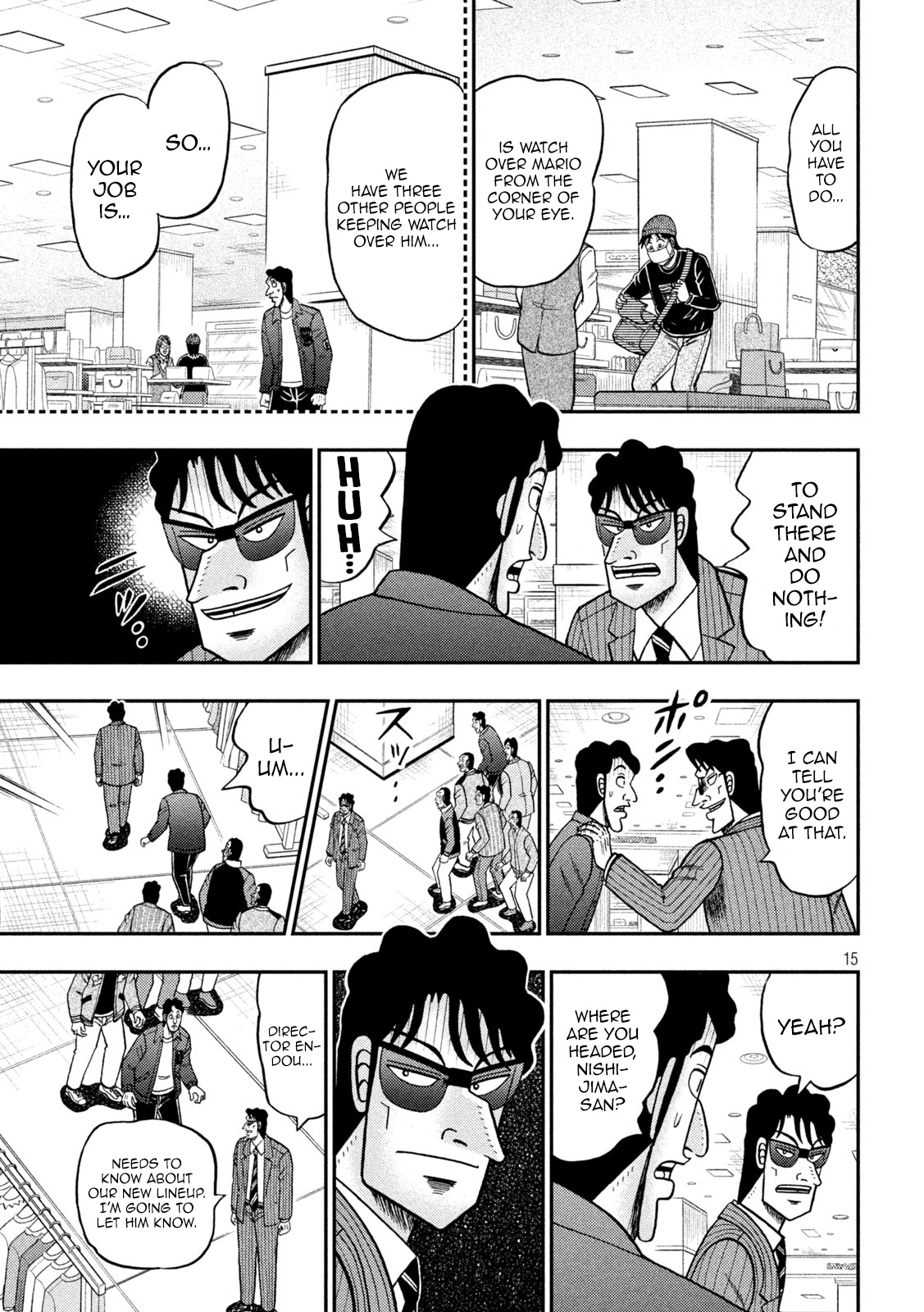 Tobaku Datenroku Kaiji - One Poker Hen - Chapter 403: Caged Bird