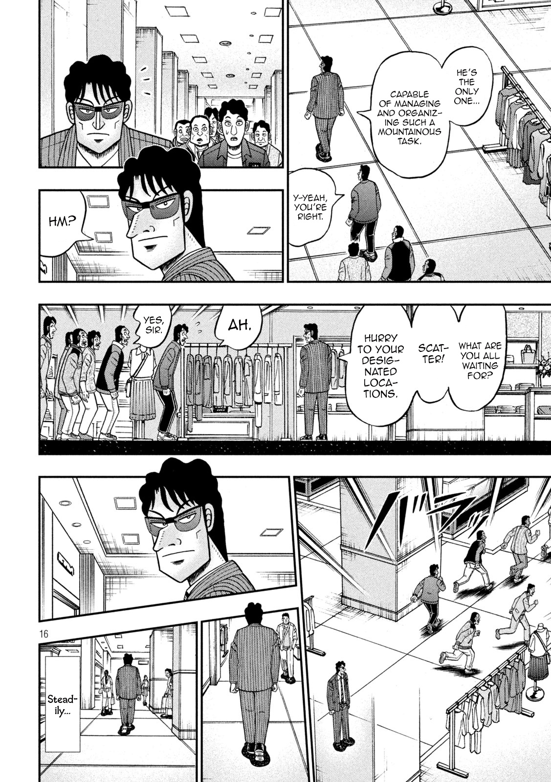 Tobaku Datenroku Kaiji - One Poker Hen - Chapter 403: Caged Bird