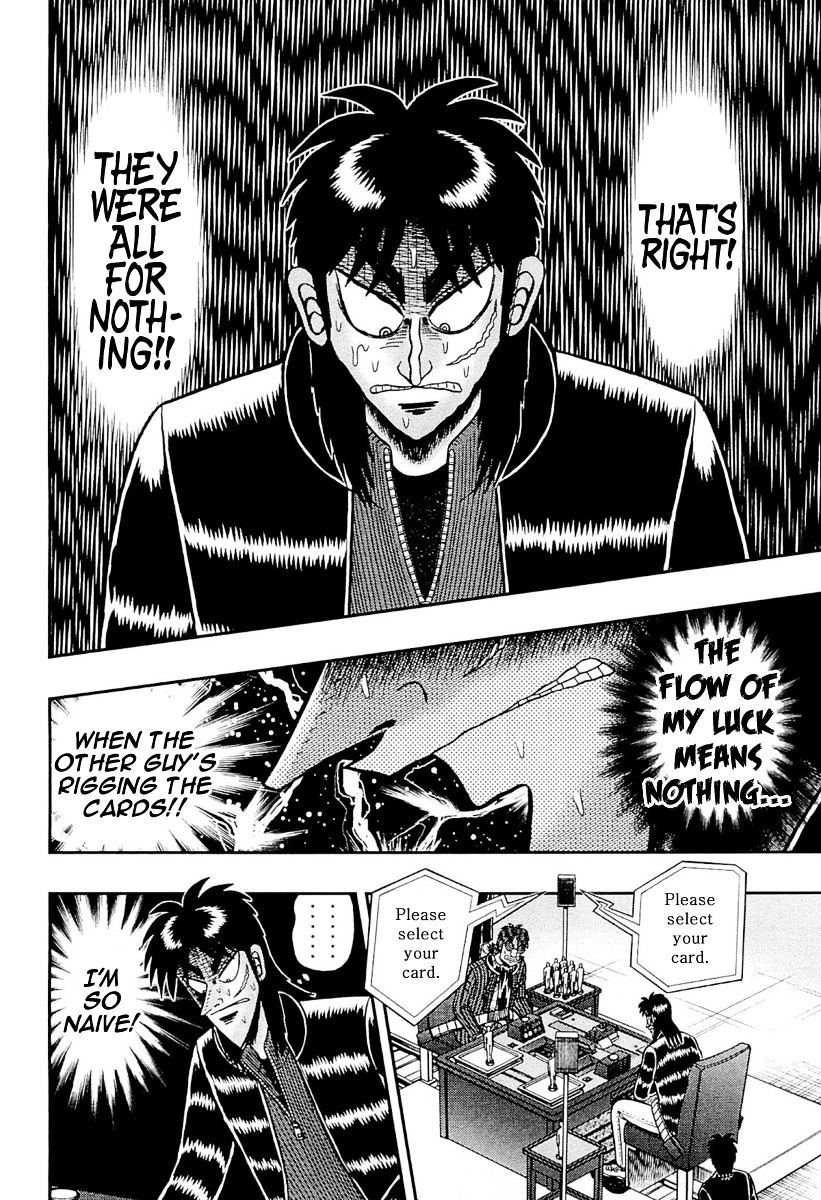 Tobaku Datenroku Kaiji - One Poker Hen - Chapter 109 : Shame