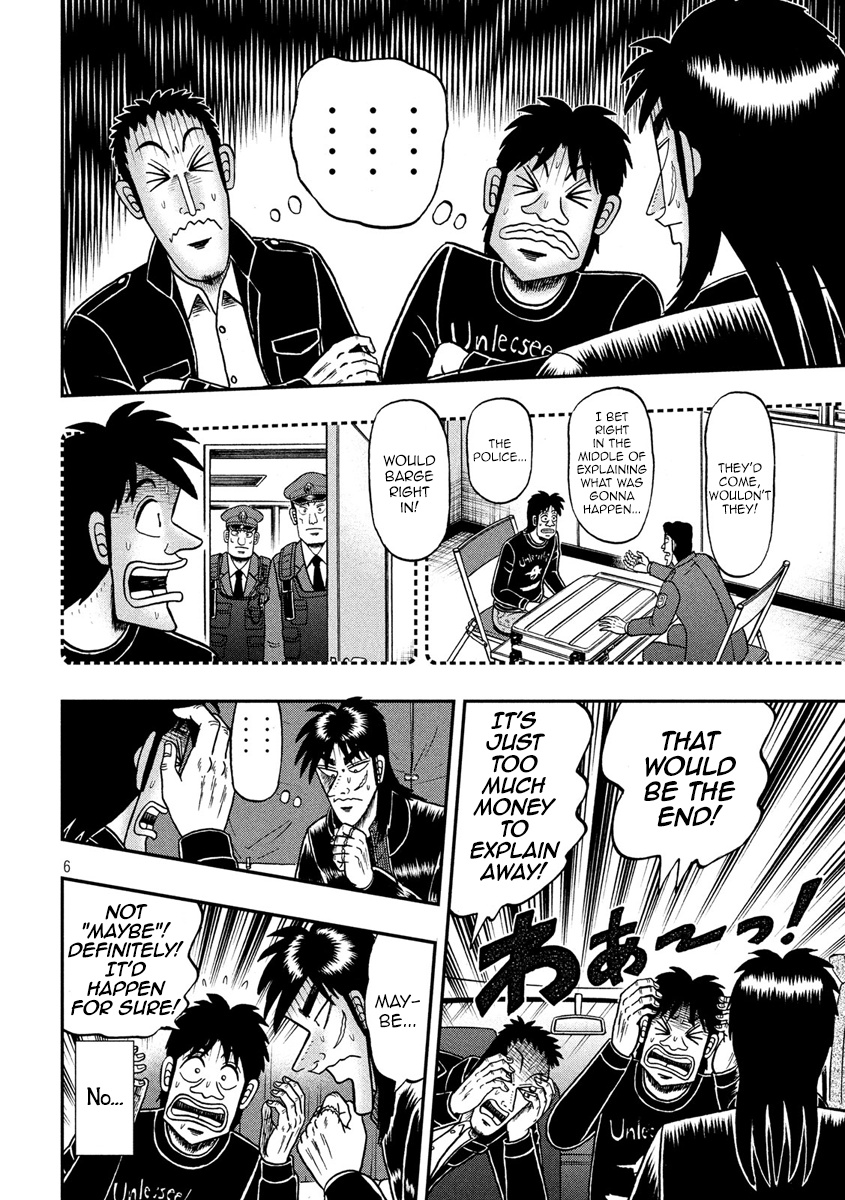 Tobaku Datenroku Kaiji - One Poker Hen - Chapter 296: Blind Spot