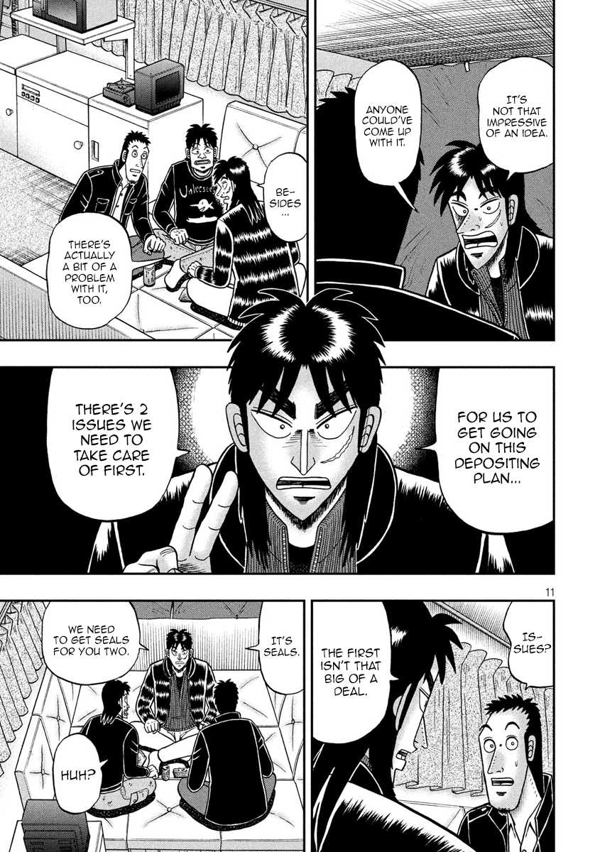 Tobaku Datenroku Kaiji - One Poker Hen - Chapter 296: Blind Spot