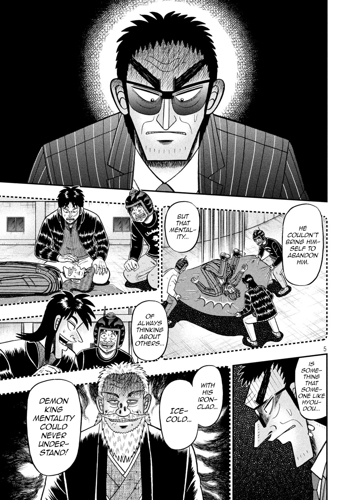 Tobaku Datenroku Kaiji - One Poker Hen - Chapter 443: Cramped