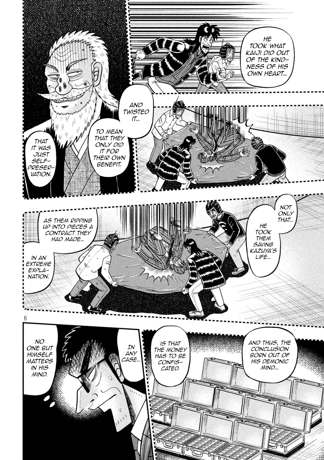 Tobaku Datenroku Kaiji - One Poker Hen - Chapter 443: Cramped