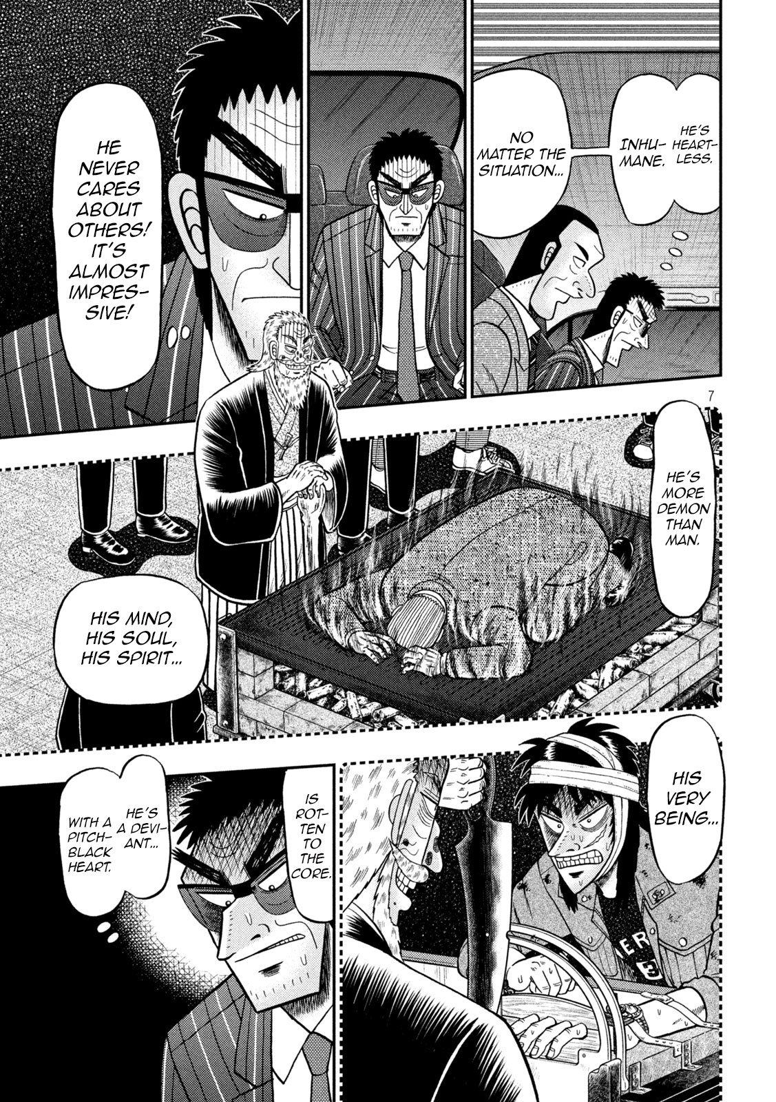 Tobaku Datenroku Kaiji - One Poker Hen - Chapter 443: Cramped