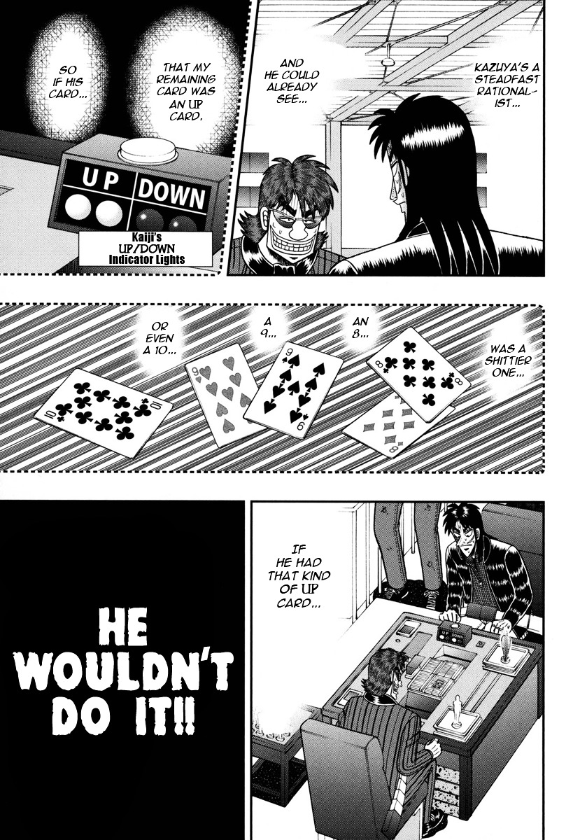 Tobaku Datenroku Kaiji - One Poker Hen - Chapter 146 : Three Times