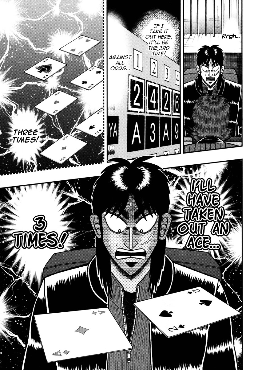 Tobaku Datenroku Kaiji - One Poker Hen - Chapter 146 : Three Times