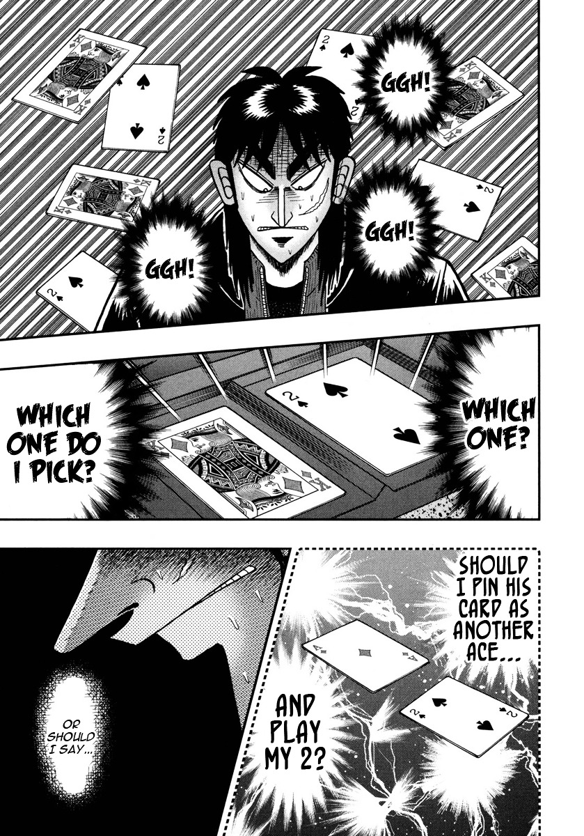 Tobaku Datenroku Kaiji - One Poker Hen - Chapter 146 : Three Times