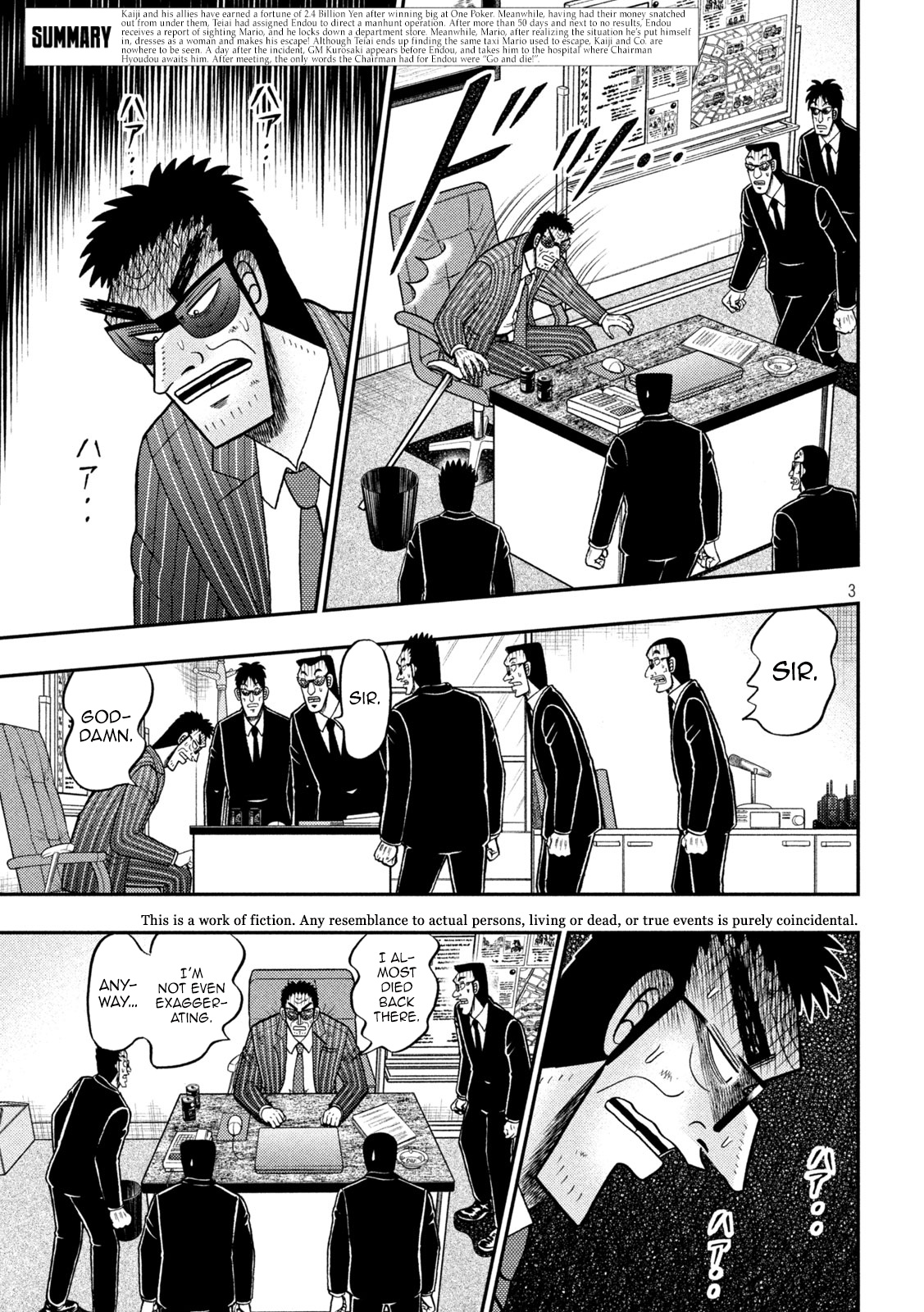 Tobaku Datenroku Kaiji - One Poker Hen - Chapter 451: Return